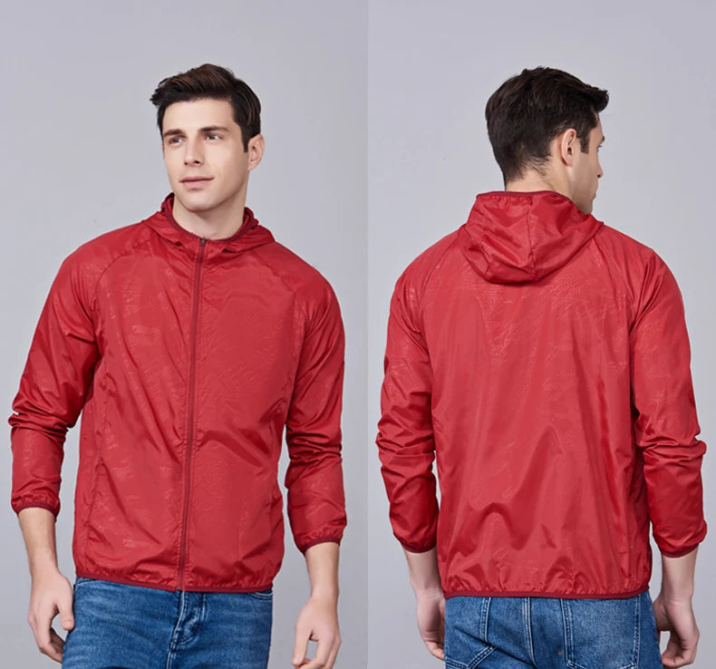 Veste de Randonnée Imperméable pour Hommes et Femmes - Protection Solaire et Coupe-Vent Unisexe | Idéale pour le Camping, l'Escalade et les Activités Extérieures BLACKBEARD OUTDOOR INDUSTRIES