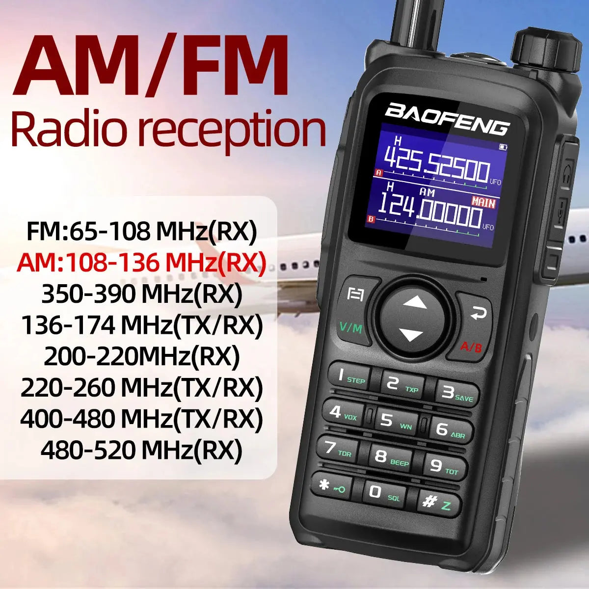 Talkie-Walkie Baofeng UV-28 PRO MAX - Multi-Bandes Haute Puissance Ma boutique