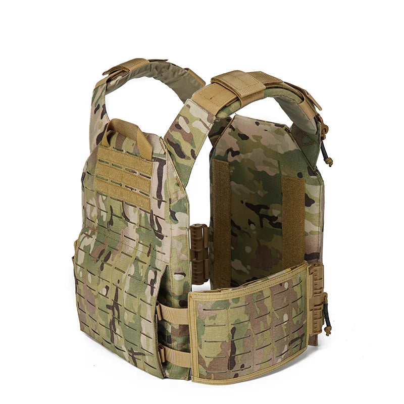 Gilet Tactique EMERSONGEARS 1000D Nylon – Porte-Plates Outdoor, Gilet de Chasse et Protection MOLLE Ajustable - BLACKBEARD OUTDOOR INDUSTRIES