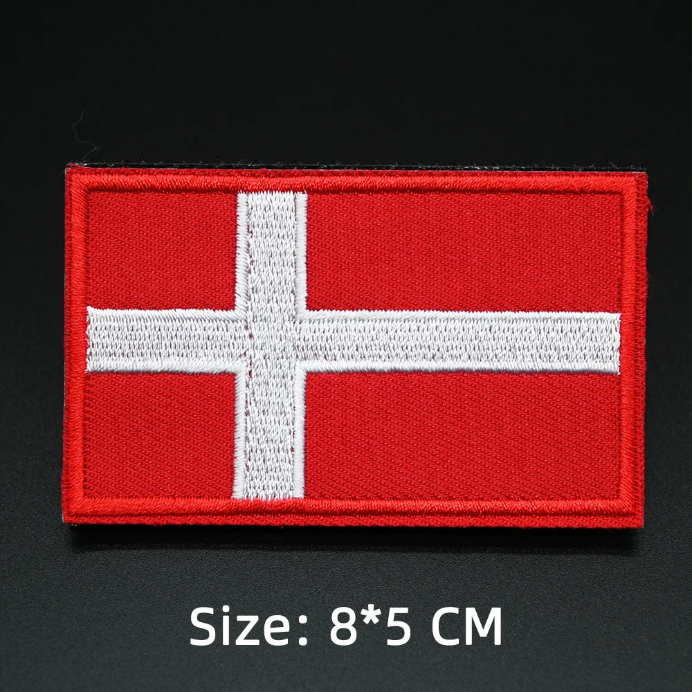 Patches Drapeaux Brodés Tactiques – international - BLACKBEARD OUTDOOR INDUSTRIES