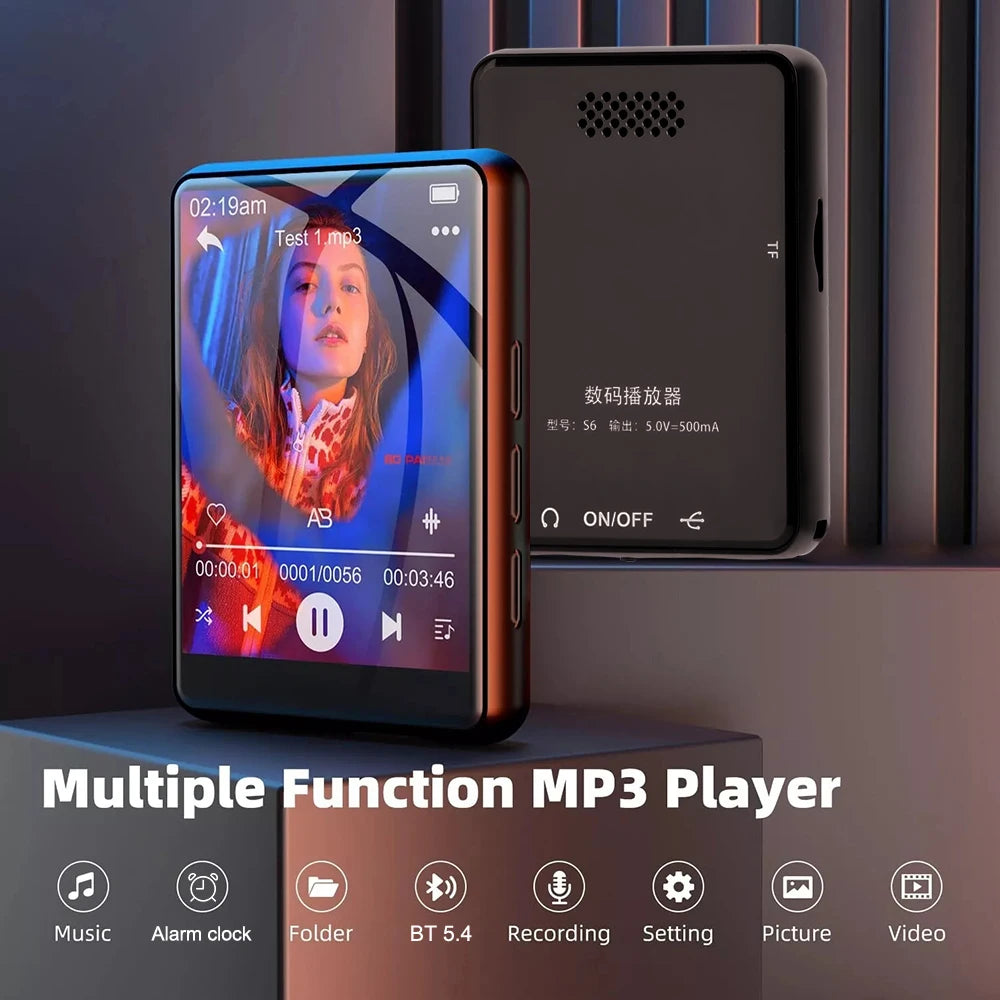 Lecteur MP3 Bluetooth 5.4 – AideeMaster 128 Go - BLACKBEARD OUTDOOR INDUSTRIES