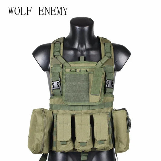 Chest Rig Tactique “Apron” – Wolf Enemy Performance professionnelle – Polyvalence outdoor – Design opérationnel Ma boutique