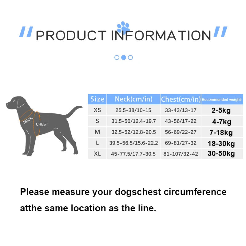 Harnais Anti-Traction Réfléchissant et Rembourré pour Chien – Ajustable pour Petits, Moyens et Grands Chiens Ma boutique