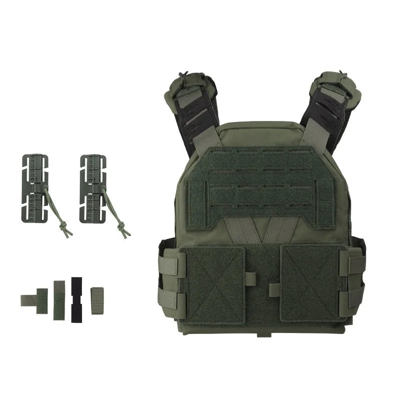 Porte-Plaques KZ – Découpe Laser MOLLE & Système de Dégagement Rapide Ma boutique