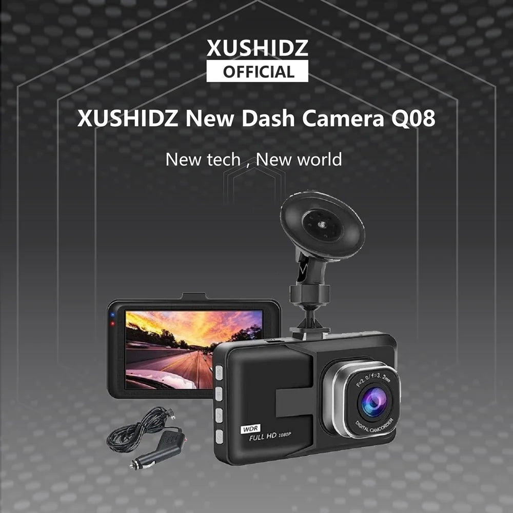 caméra embarquée XUSHIDZ Q08 1080P Ma boutique