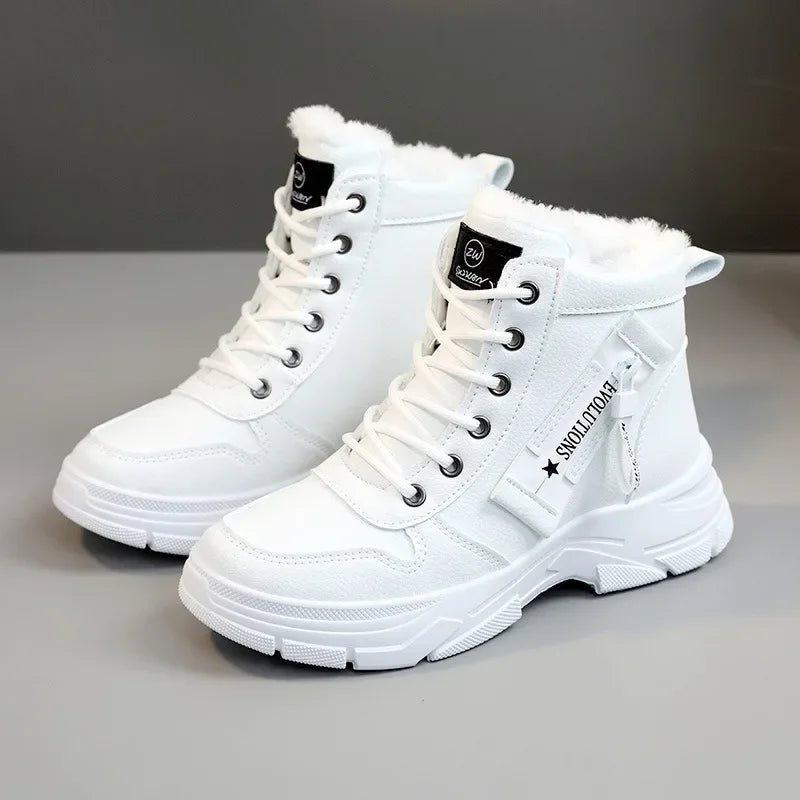Bottines Femme Hiver 2024 – Chaussures Chaudes Imperméables à Lacets - BLACKBEARD OUTDOOR INDUSTRIES