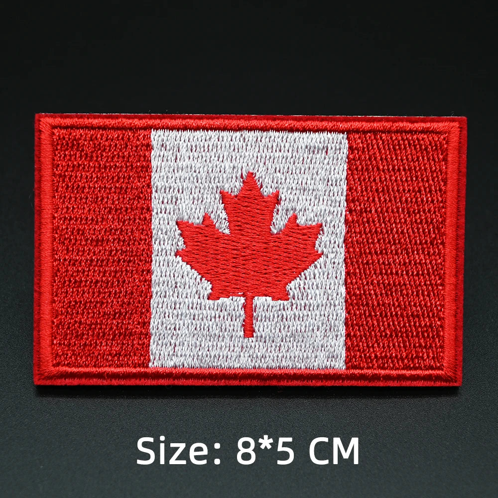 Patches Drapeaux Brodés Tactiques – international - BLACKBEARD OUTDOOR INDUSTRIES