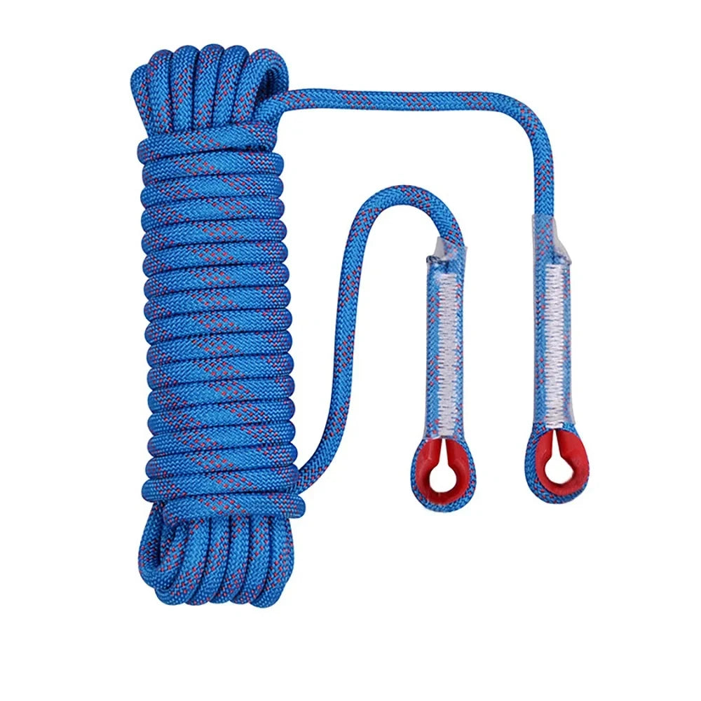 8mm Safety Life Rope Climbing Rope Static Rock Mountaineering Rope Outdoor Survival Fire Escape Car Rescue 10m 20m 30m 40m - BLACKBEARD OUTDOOR INDUSTRIES
