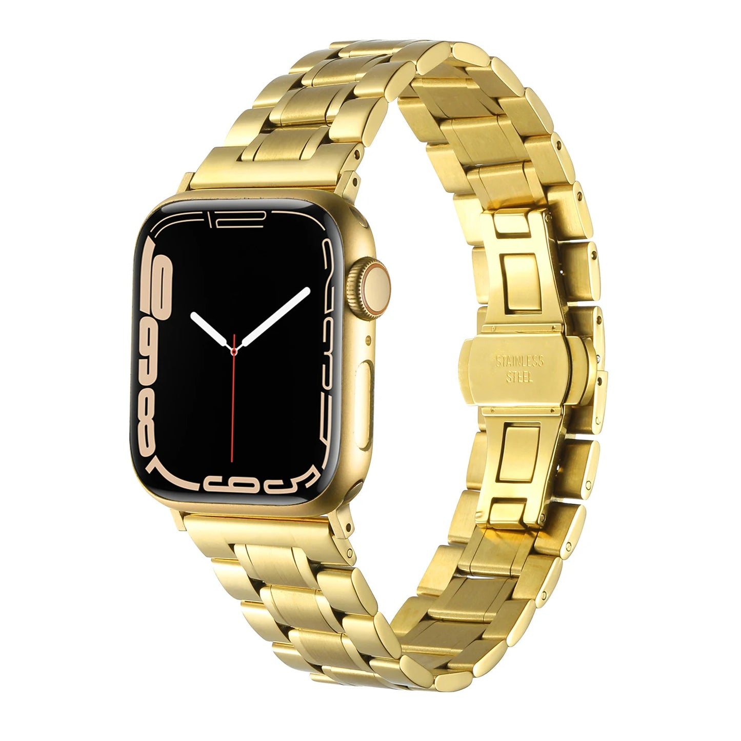 Bracelet en Acier Inoxydable pour Apple Watch – Bandes Métalliques pour iWatch Ultra / Series 10/9/8/7/6/5/4/3/SE BLACKBEARD OUTDOOR INDUSTRIES