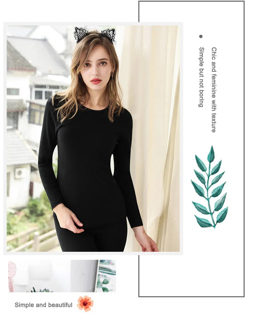 Ensemble de Sous-Vêtements Thermiques Femme – Sous-Vêtements Longs Compression, Idéals pour le Sport et les Activités Extérieures - BLACKBEARD OUTDOOR INDUSTRIES
