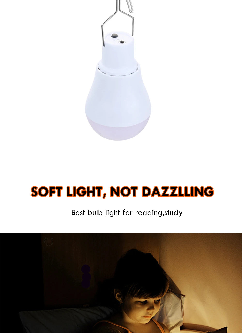 Lampe Solaire Portative à LED - Lampe Rechargeable pour Camping, Tente, Pêche Nocturne, Urgence et Énergie Solaire - BLACKBEARD OUTDOOR INDUSTRIES