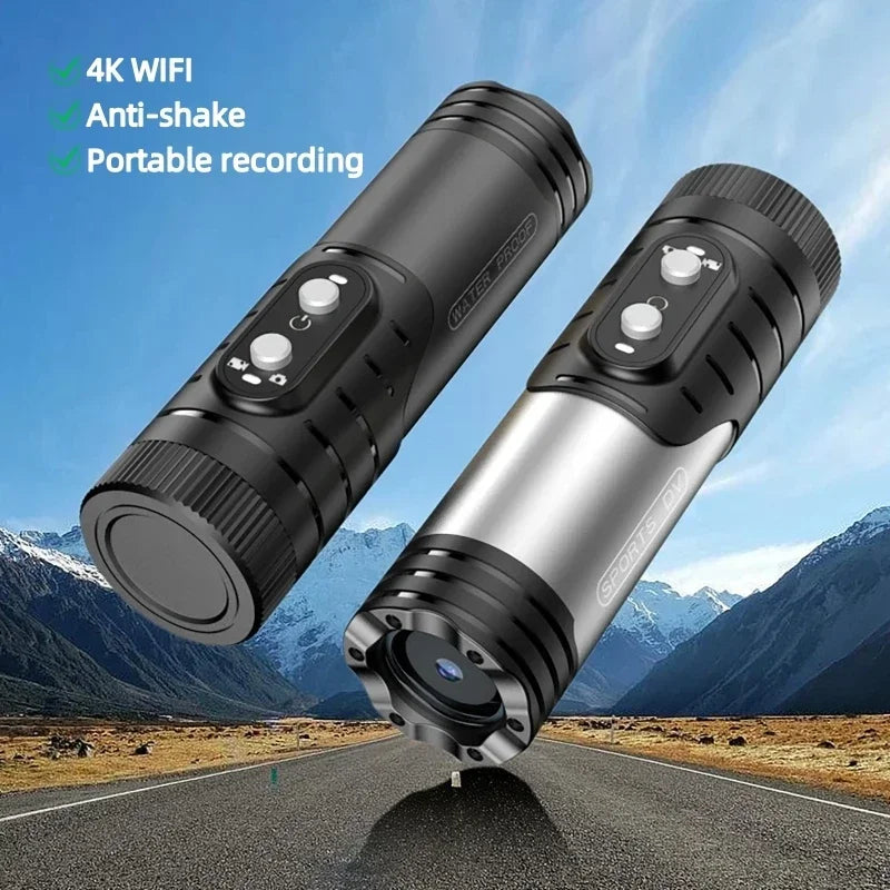 Caméra Sport 4K WiFi Luxuglow – Étanche IP66, Grand Angle 120°, Stabilisation Vidéo Ma boutique