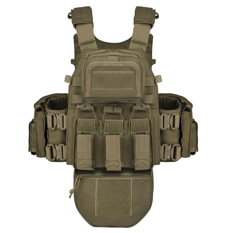 Gilet Tactique YAKEDA Camouflage Outdoor – Gilet de Formation Respirant et Résistant à l'Usure, Multifonction pour Combat CS et Entraînement BLACKBEARD OUTDOOR INDUSTRIES