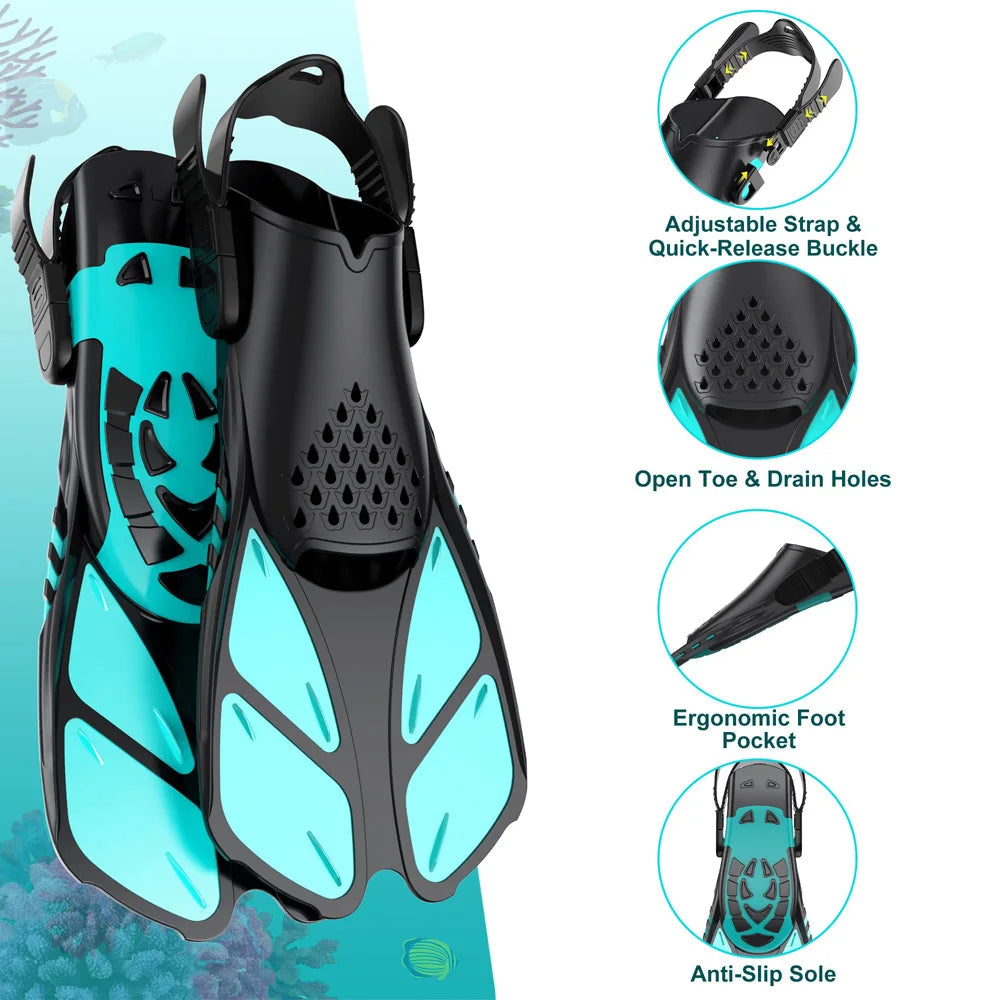 palmes de snorkeling ajustables Ma boutique