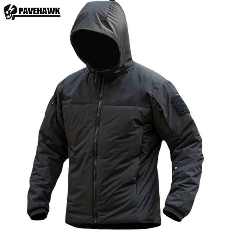 Veste Tactique d'Hiver Homme – Parka Camouflage Chaude, Coupe-Vent et Imperméable avec Capuche, Idéale pour les Activités Extérieures et les Conditions Climatiques Rigoureuses BLACKBEARD OUTDOOR INDUSTRIES