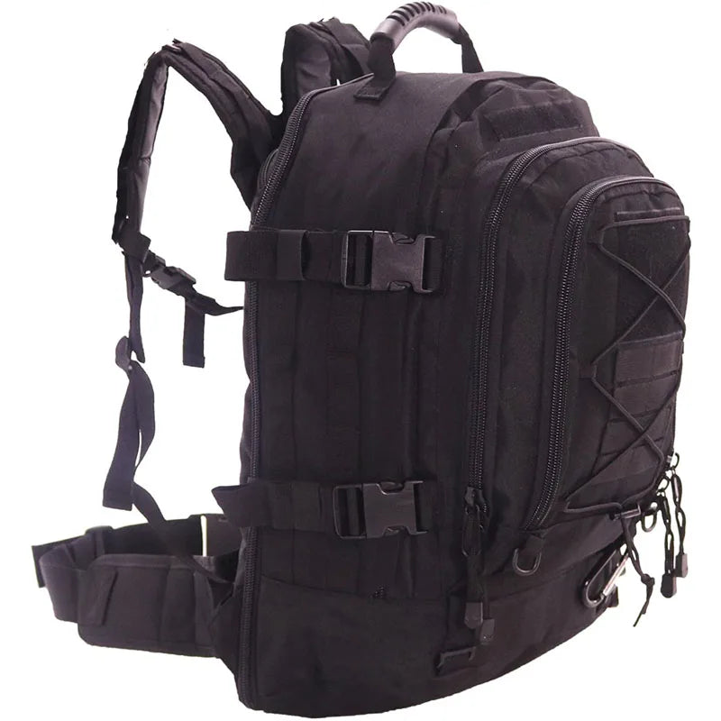 Sac à Dos Tactique Militaire 60L LQARMY – Rucksack MOLLE pour Randonnée, Camping et Chasse - BLACKBEARD OUTDOOR INDUSTRIES
