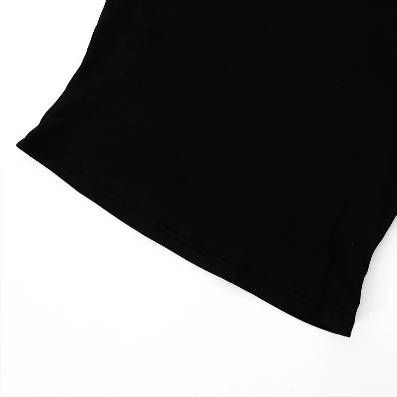 T-Shirt Court Femme Été 2025 | Col Montant – Uni, Extensible & Doux | Haut Basique Mode Casual - BLACKBEARD OUTDOOR INDUSTRIES