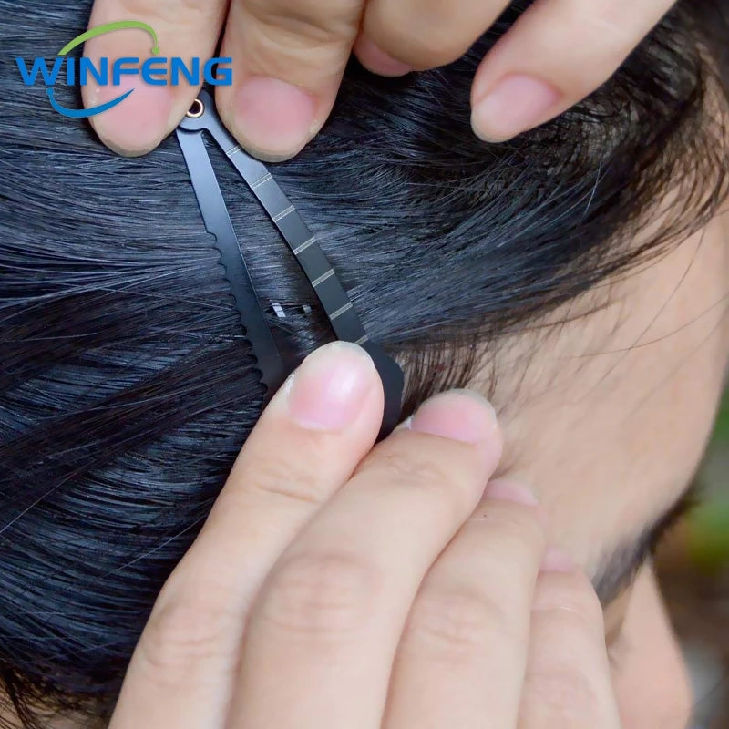 5 Pièces Épingles à Cheveux Multifonctions - Haute Qualité, Auto-Défense & Outils Survie - BLACKBEARD OUTDOOR INDUSTRIES