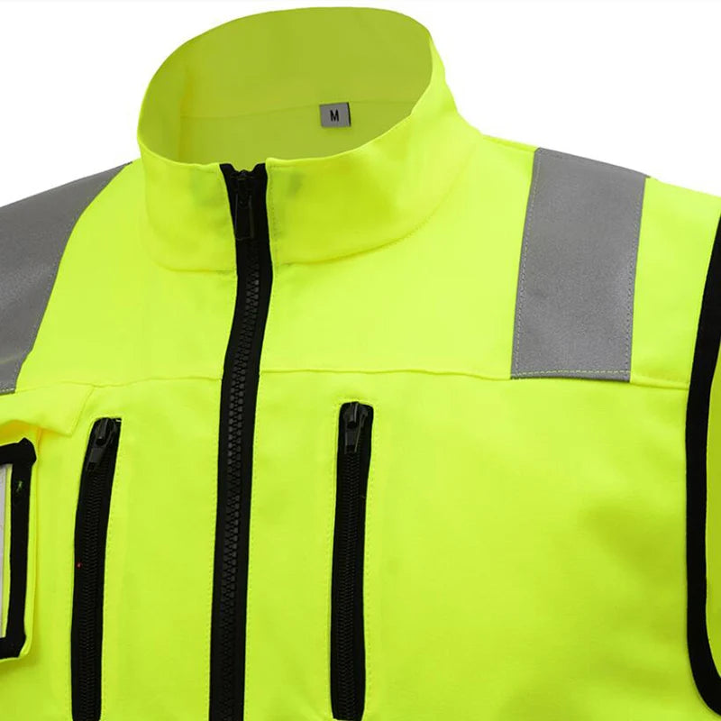 Gilet de Sécurité Réfléchissant pour Activités Extérieures – Haute Visibilité - BLACKBEARD OUTDOOR INDUSTRIES