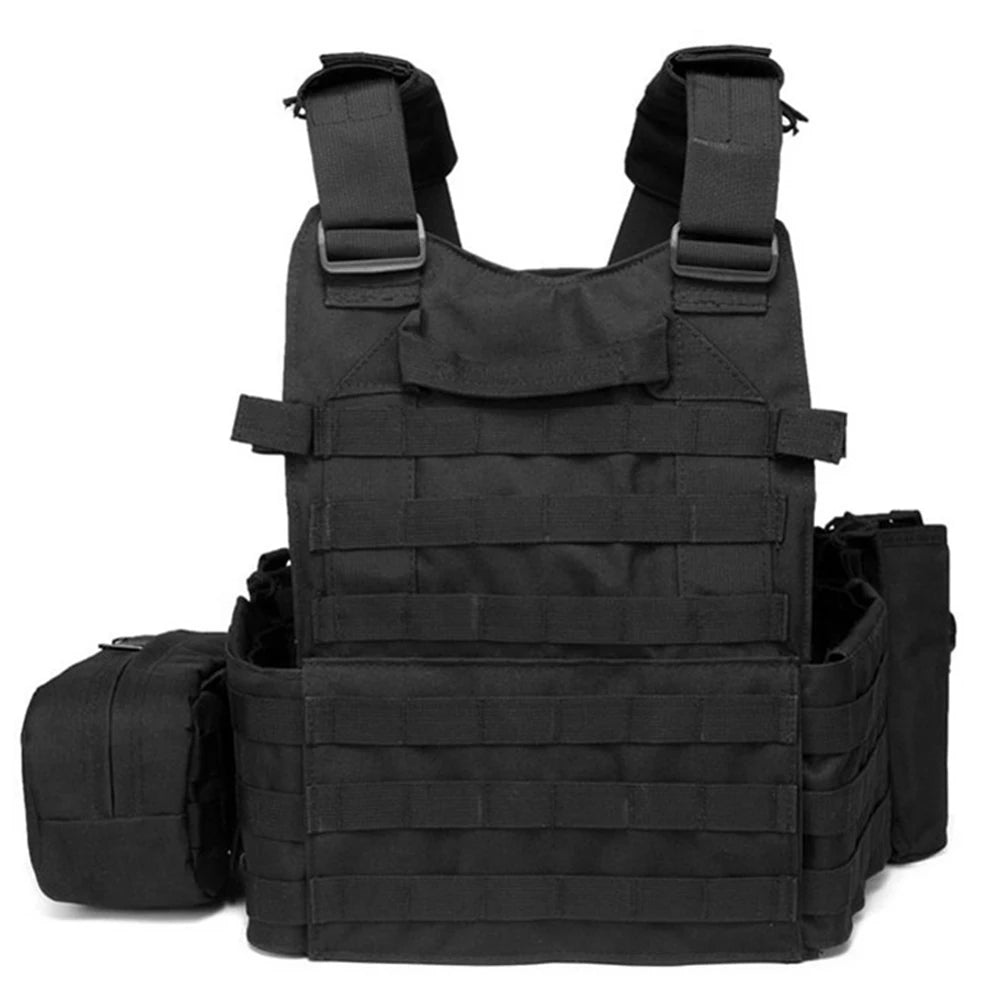 Porte-Plaques Modulaire JOCESTYLE – Gilet Tactique Camouflage Haute Densité 600D Ma boutique