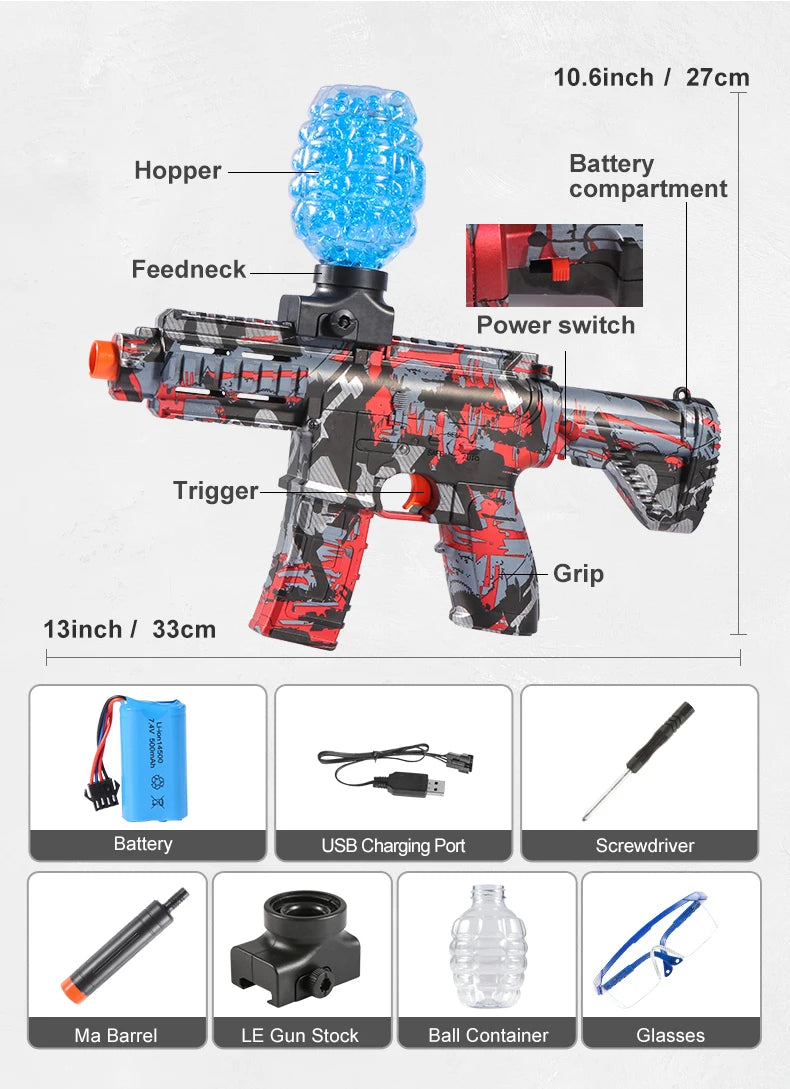 M416 Electric Ball Blaster Toy Gun Ma boutique