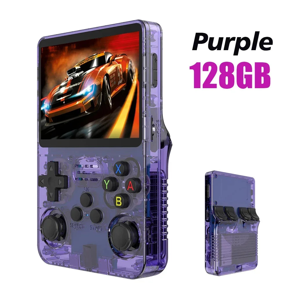 Console de Jeu Rétro Portable R36S – Écran IPS 3,5" – Système Linux – 64 Go / 128 Go – 15 000 Jeux Inclus - BLACKBEARD OUTDOOR INDUSTRIES