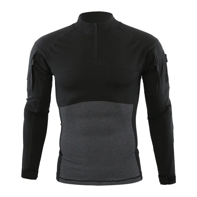 T-shirt Tactique Camouflage Longues Manches – ESDY A1 - BLACKBEARD OUTDOOR INDUSTRIES