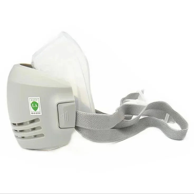 Masque Anti-Poussière avec 20 Filtres en Coton - Respirateur Demi-Visère pour Protection Contre la Poussière, Brouillard, Fumée et Gaz - Idéal pour l'Industrie, la Construction et le Travail Général BLACKBEARD OUTDOOR INDUSTRIES