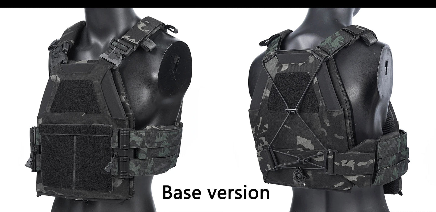 DMGear XP10 – Gilet Tactique Réglable à Dégagement Rapide Ma boutique