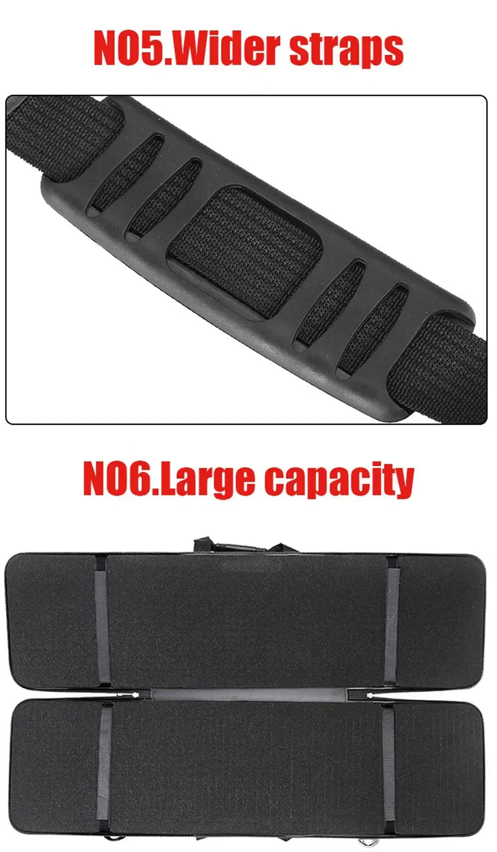 Coffre de Rangement Rigide Étanche 90 cm – Protection Antichoc pour Arc, Canne à Pêche, Outils, Équipement Tactique - BLACKBEARD OUTDOOR INDUSTRIES