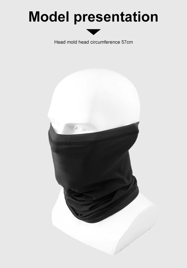 Masque de Cyclisme et Bandeau Multifonction – Masque Respirant, Absorbant la Transpiration, Protection UV –masque de Cou pour Activités de Plein Air (Randonnée, Cyclisme, Pêche) - BLACKBEARD OUTDOOR INDUSTRIES