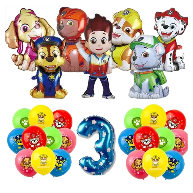 Paw Patrolpack décoration fêtes Ma boutique