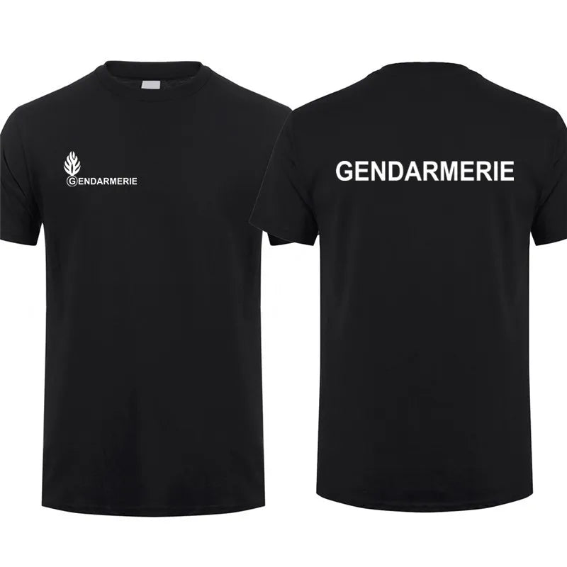 T-shirt Gendarmerie Française – Manches Courtes - BLACKBEARD OUTDOOR INDUSTRIES