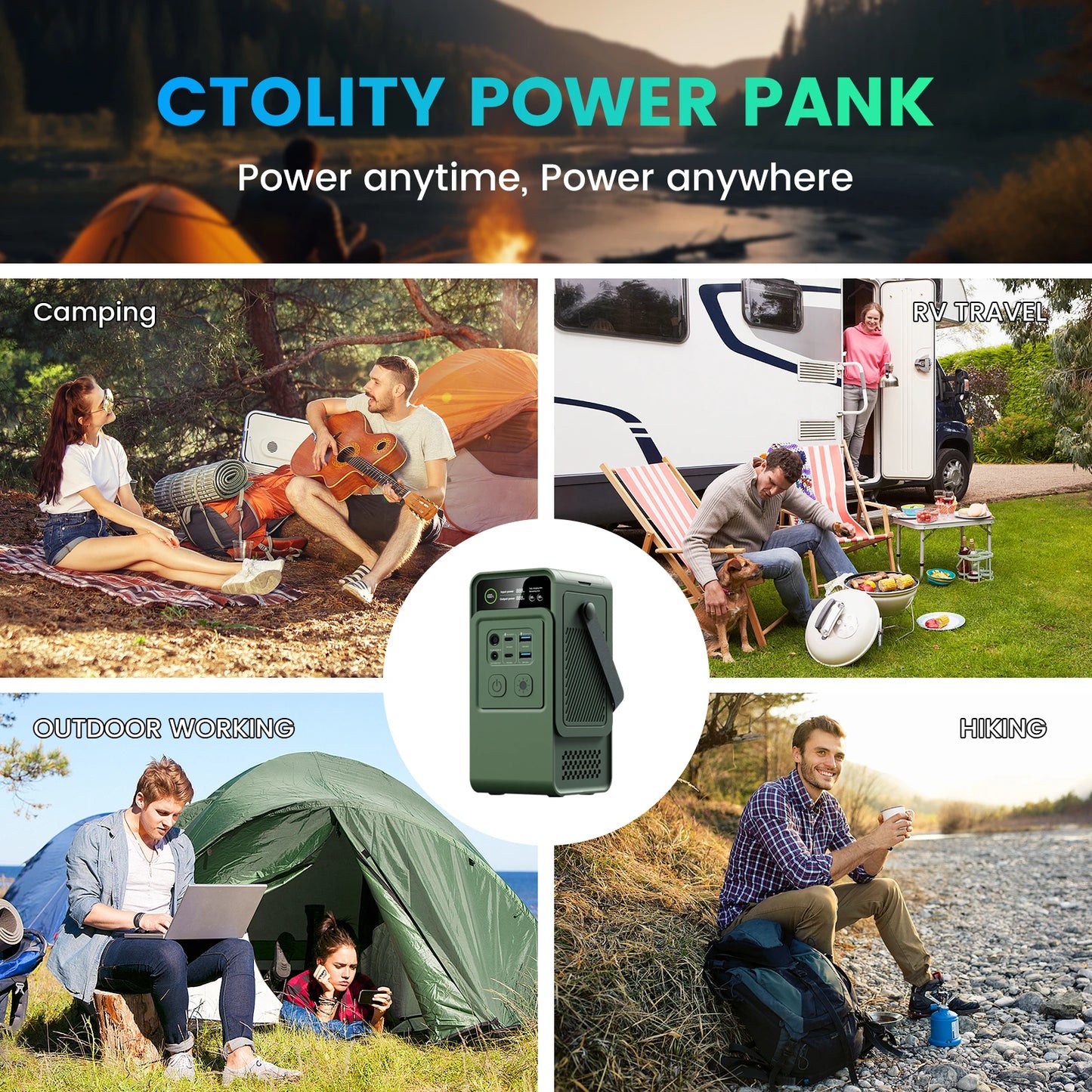 Station d’Énergie Portable DC 200W (60 000mAh – 192Wh) | Modèle AP200L - BLACKBEARD OUTDOOR INDUSTRIES