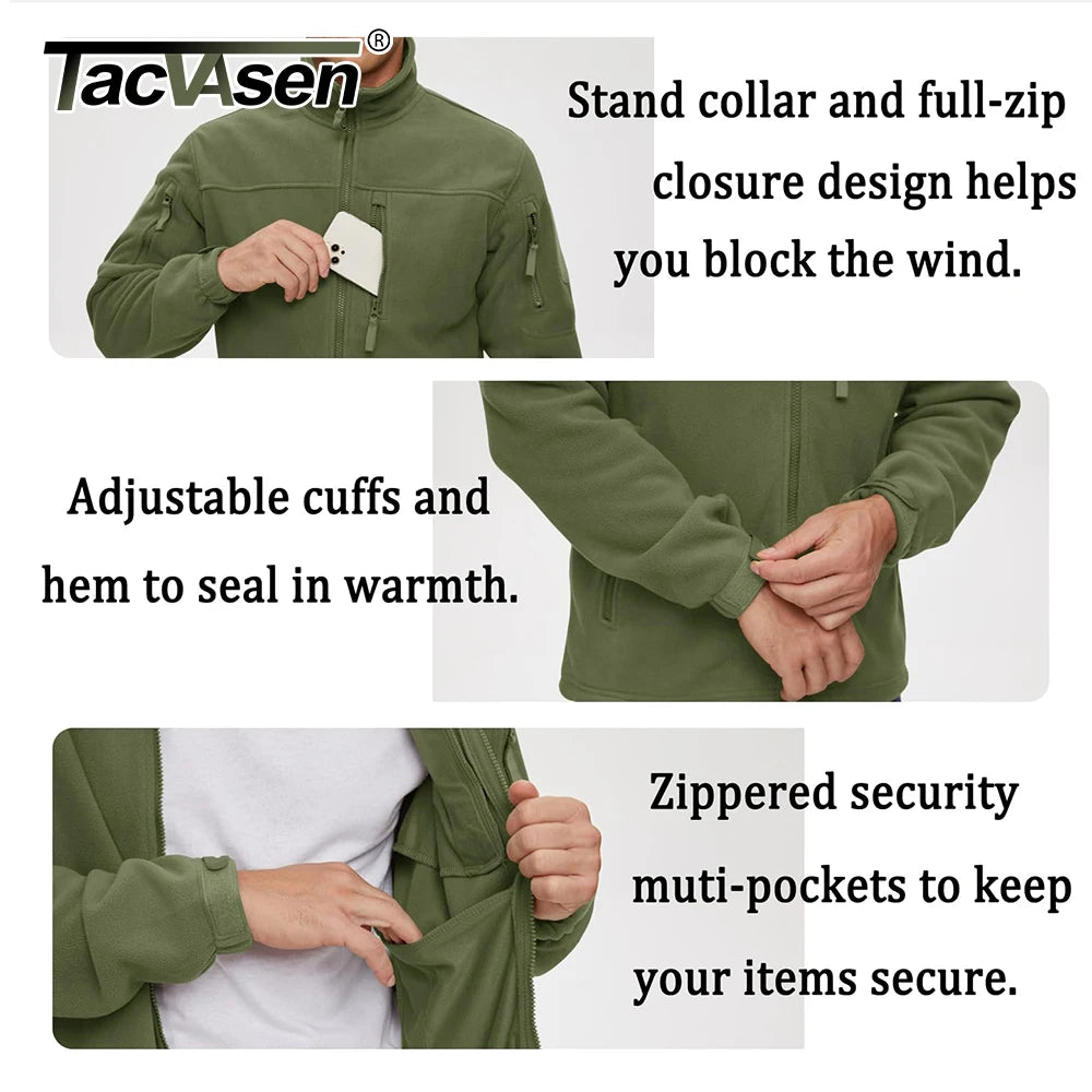 Veste Polaire Homme TACVASEN – Outdoor & Randonnée - BLACKBEARD OUTDOOR INDUSTRIES