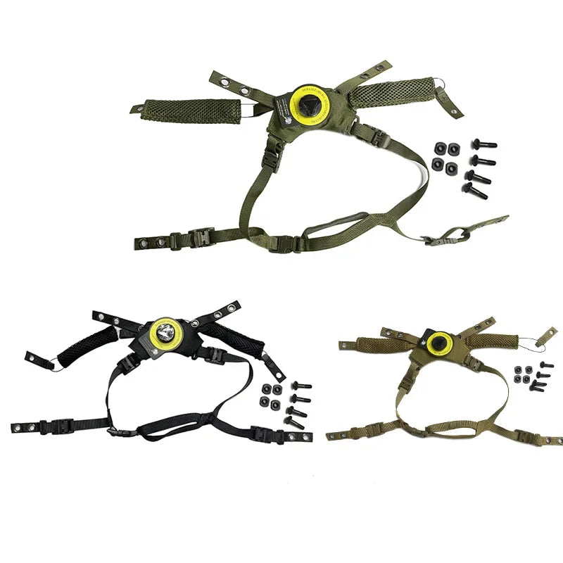 Système de Suspension & Coussinets Mémoire pour Casque Wendy, Fast MICH, ACH Ma boutique