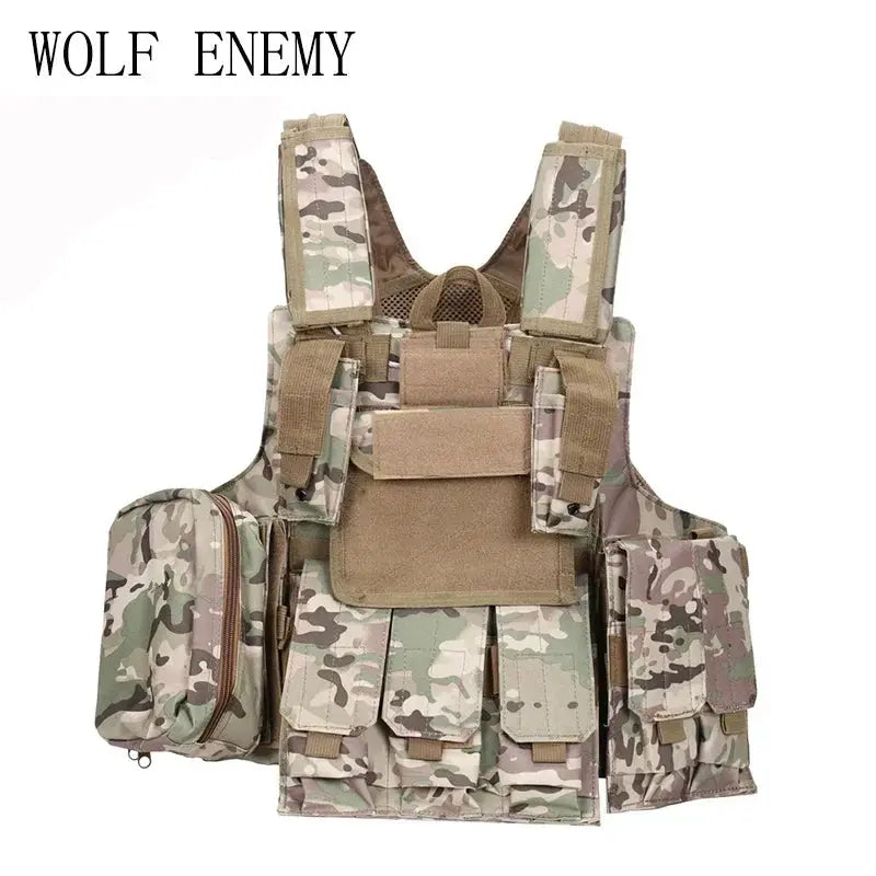Wolf Enemy CIRAS Plate Carrier – Gilet Porte-Plaques Tactique MOLLE Ma boutique
