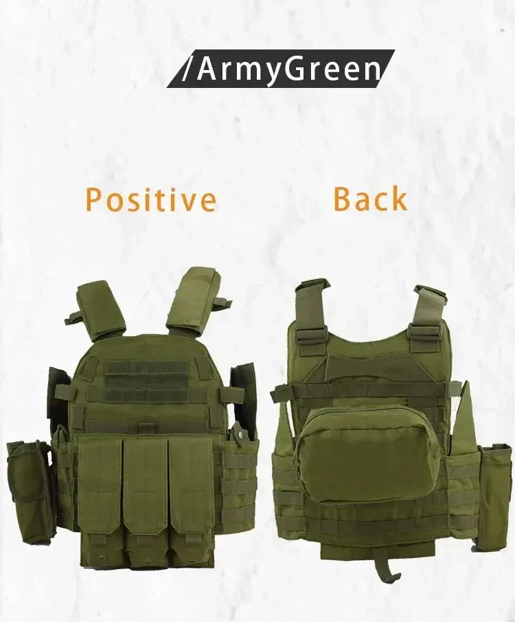 Gilet Tactique 6094 – Porte-Plaques MOLLE Militaire Ma boutique