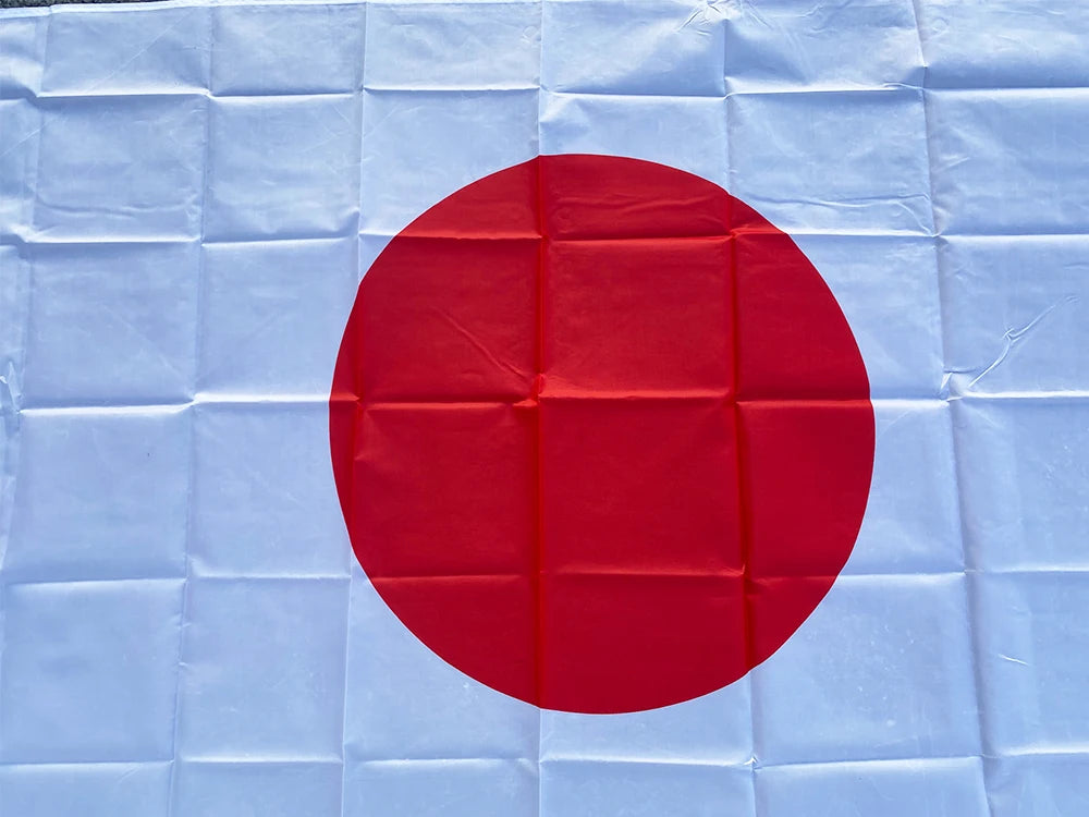Drapeau National du Japon – 3x5 Pieds (90x150 cm) – Bannière de Haute Qualité en Polyester – Décoration Intérieure et Extérieure – Sans Mât BLACKBEARD OUTDOOR INDUSTRIES