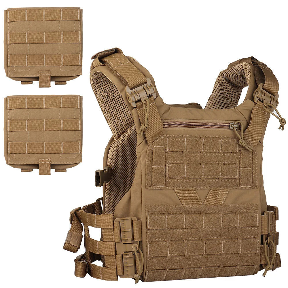 Gilet Tactique Outdoor 3.0 K19 pour Chasse – Porte Plaques MOLLE avec Système de Libération Rapide et Ceinture Ajustable – Équipement de Combat BLACKBEARD OUTDOOR INDUSTRIES