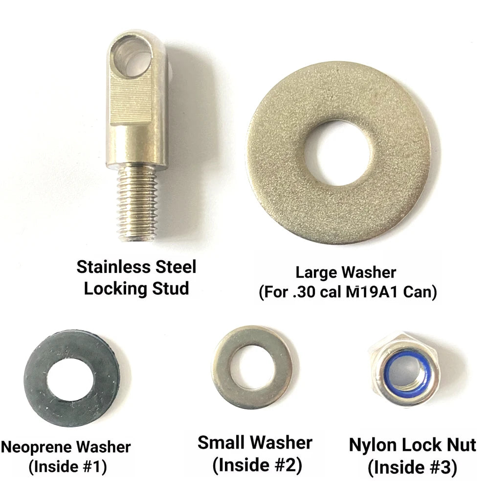 Kit de Verrouillage pour Boîte à Munitions 50 Cal – Accessoires de Coffre Secret Sécurisé en Acier | Aolamegs - BLACKBEARD OUTDOOR INDUSTRIES