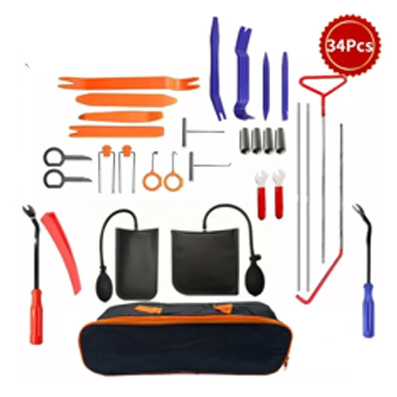Kit Complet d'Outils d'Ouverture de Portière – Déverrouillage Véhicule Sans Clé - BLACKBEARD OUTDOOR INDUSTRIES