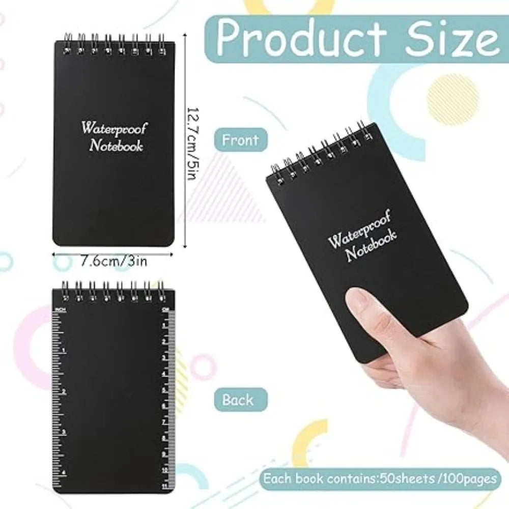 Carnet de Notes Étanche - Cahier Tactique Compact pour Conditions Climatiques Difficiles - BLACKBEARD OUTDOOR INDUSTRIES