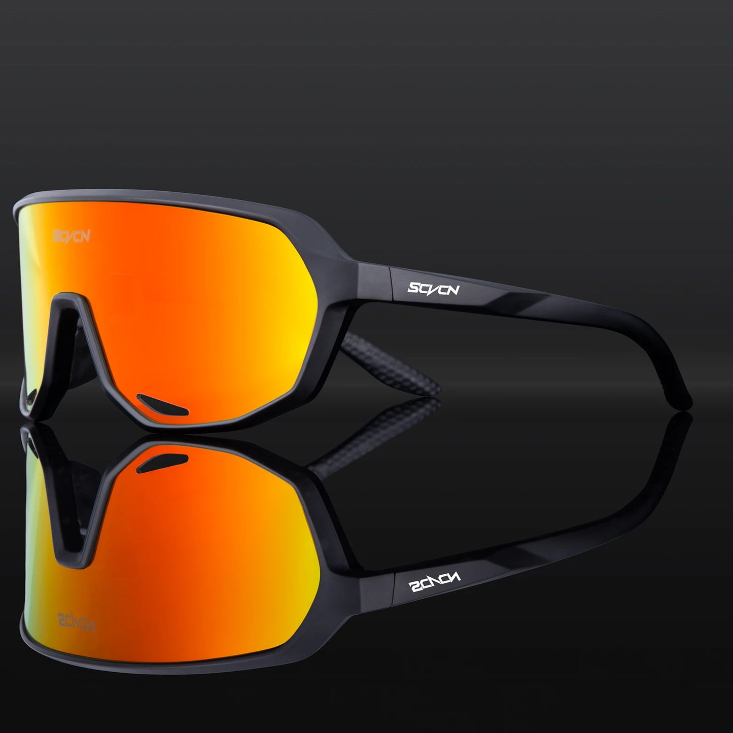 Lunettes de Vélo SCVCN UV400 - Lunettes de Sport pour Homme et Femme, Protection UV - BLACKBEARD OUTDOOR INDUSTRIES