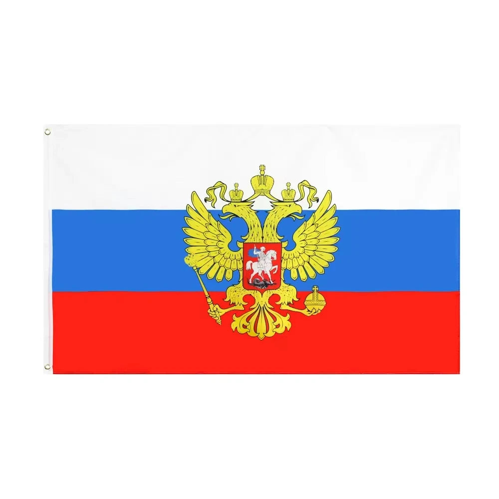 Drapeau de la Russie – 90x150 cm – Polyester – Drapeau Présidentiel Russe – Bannière Nationale BLACKBEARD OUTDOOR INDUSTRIES