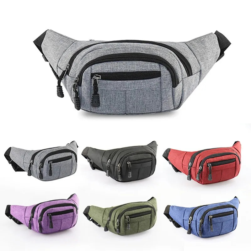 Sac Banane Homme Étanche – Style Coréen, Toile Oxford, Multi-usage - BLACKBEARD OUTDOOR INDUSTRIES