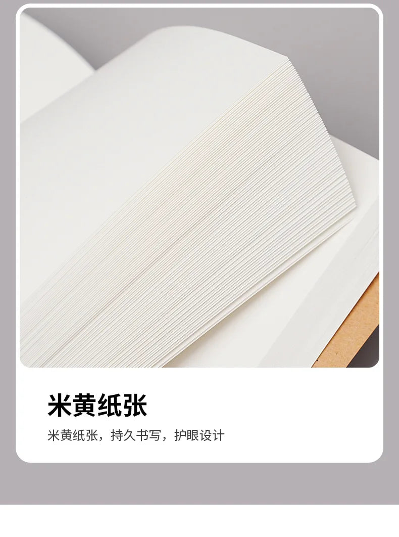 Carnet A5/B5 - 100 et 200 Feuilles - Couverture Kraft DIY - Idéal pour Bureau, Études et Projets Créatifs BLACKBEARD OUTDOOR INDUSTRIES