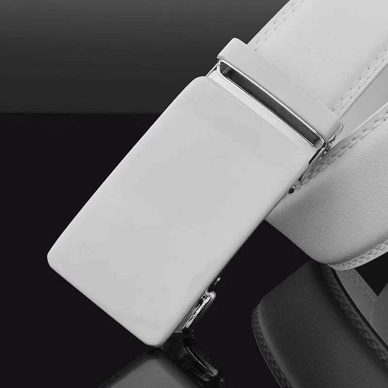 ceinture en cuir de vachette uni Ma boutique