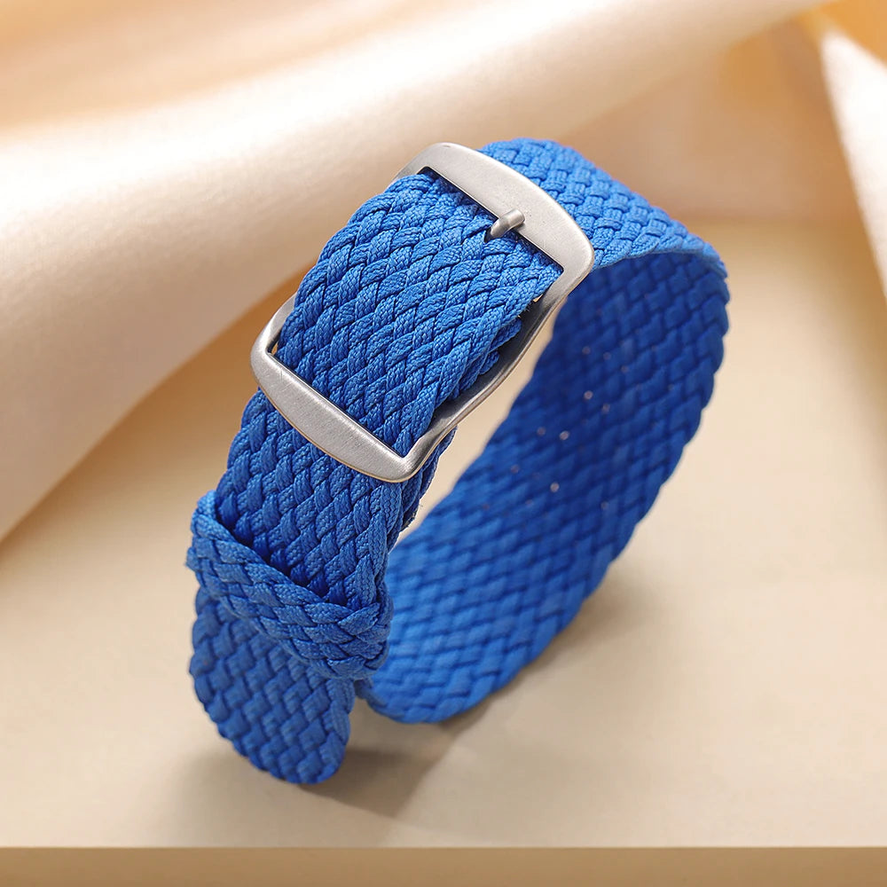 Bracelet de Montre en Toile Nylon Tissée – Compatible avec Omega, Seiko, Samsung, Huawei et Autres Montres - BLACKBEARD OUTDOOR INDUSTRIES