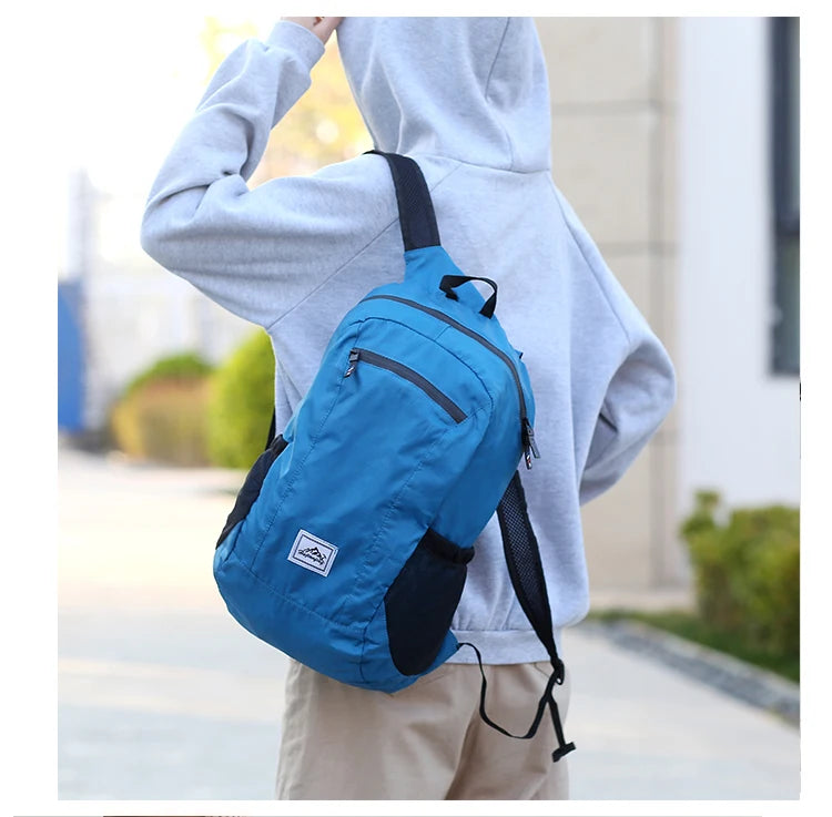 Sac à Dos Pliable 18L Ultra-Léger – Sac de Voyage, Randonnée, Cyclisme et Escalade - BLACKBEARD OUTDOOR INDUSTRIES